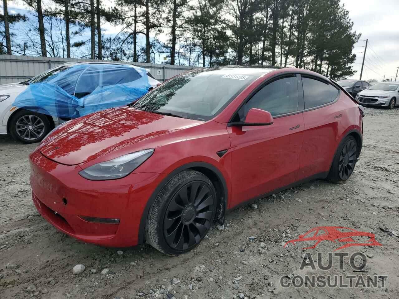 TESLA MODEL Y 2022 - 7SAYGDEF6NF461475