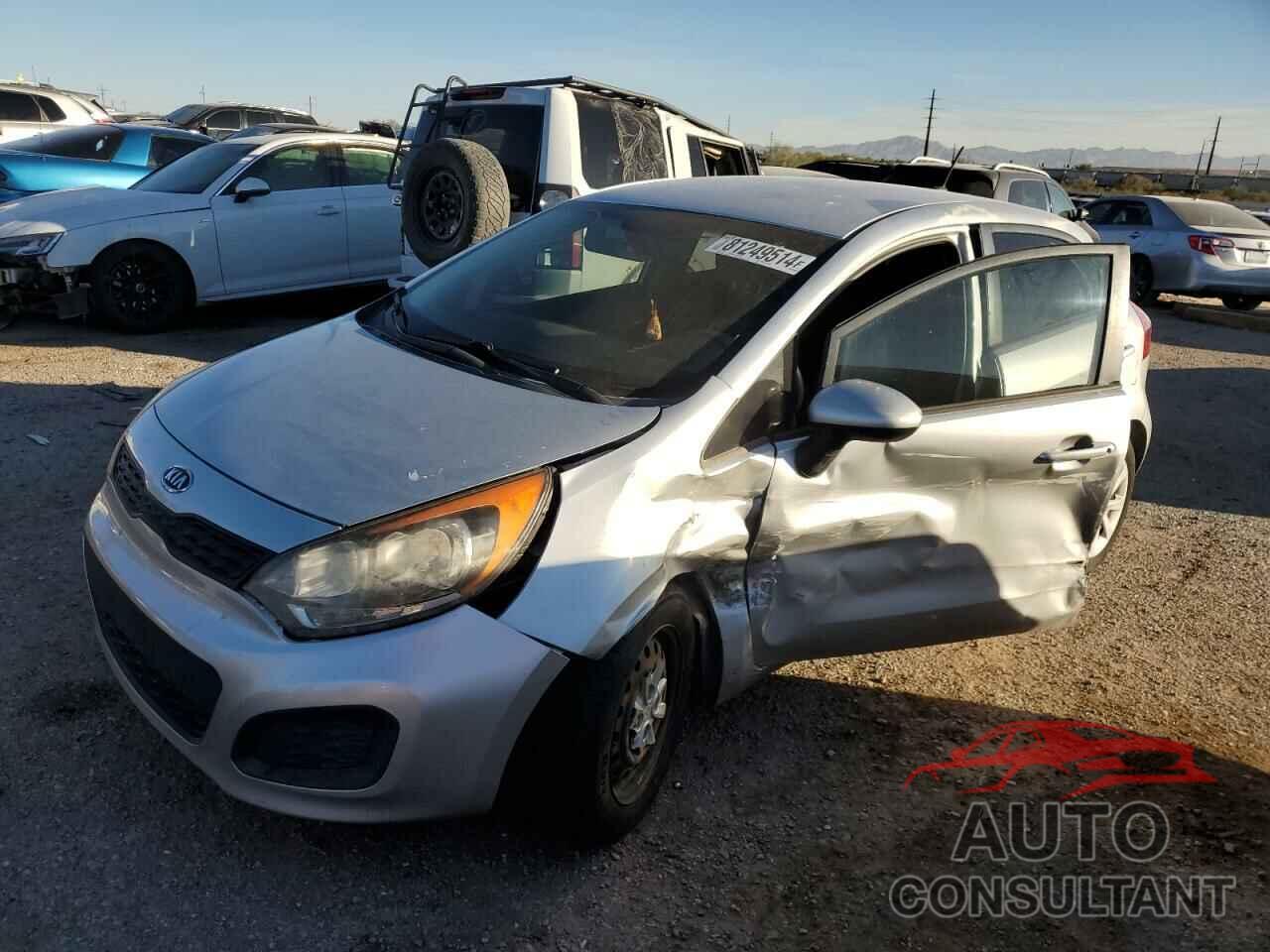 KIA RIO 2012 - KNADM5A38C6014965