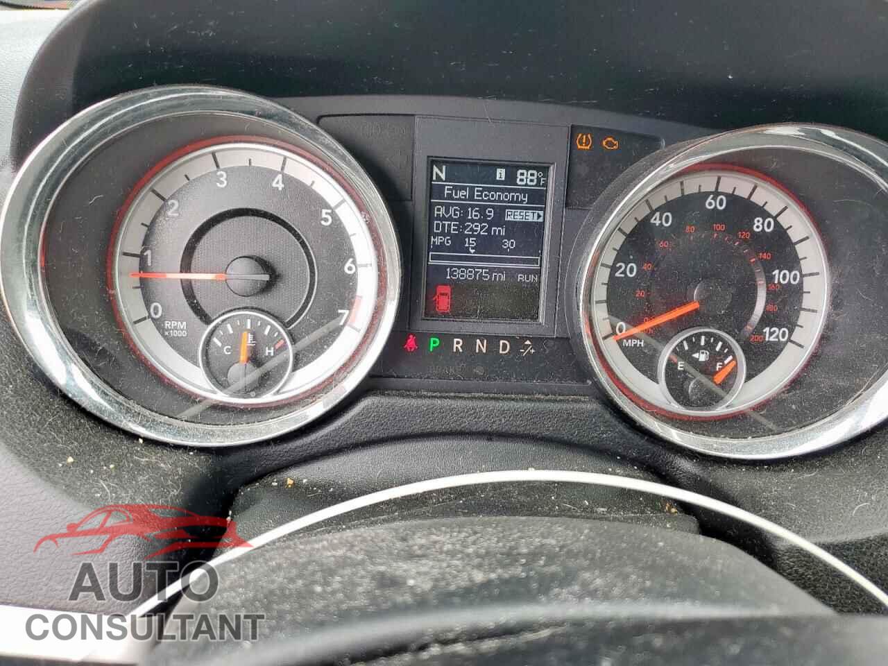 DODGE CARAVAN 2012 - 2C4RDGEG1CR244406