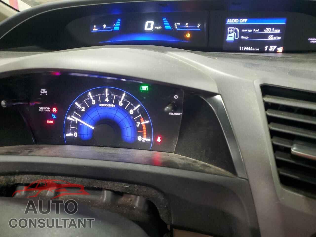 HONDA CIVIC 2012 - 19XFB2E51CE038109