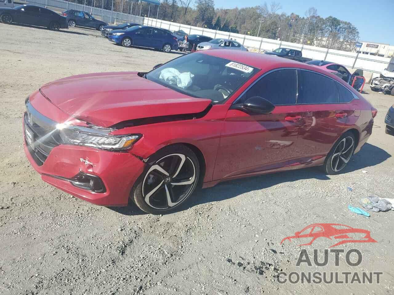 HONDA ACCORD 2021 - 1HGCV1F34MA017083