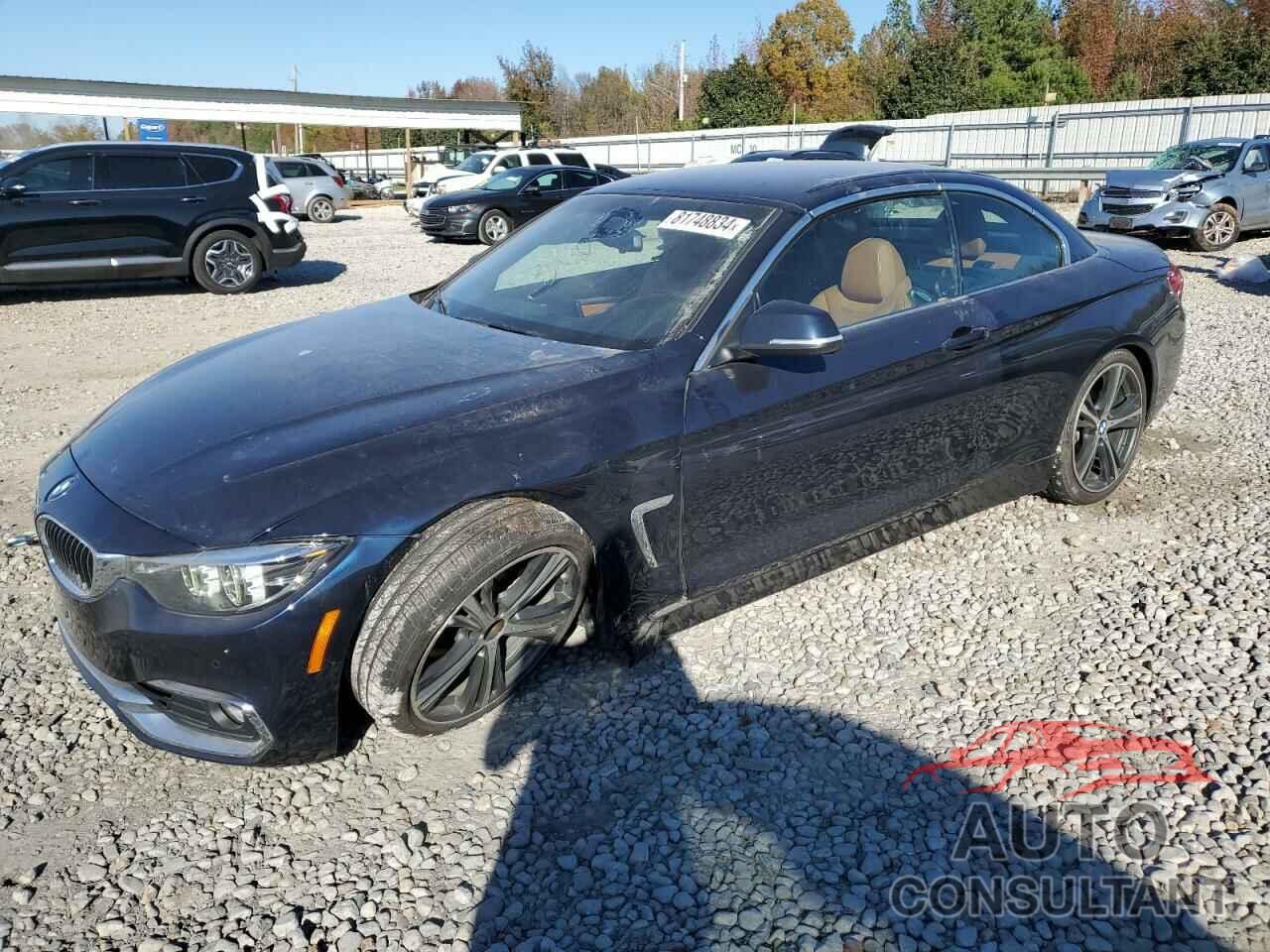 BMW 4 SERIES 2018 - WBA4Z1C57JEC71906