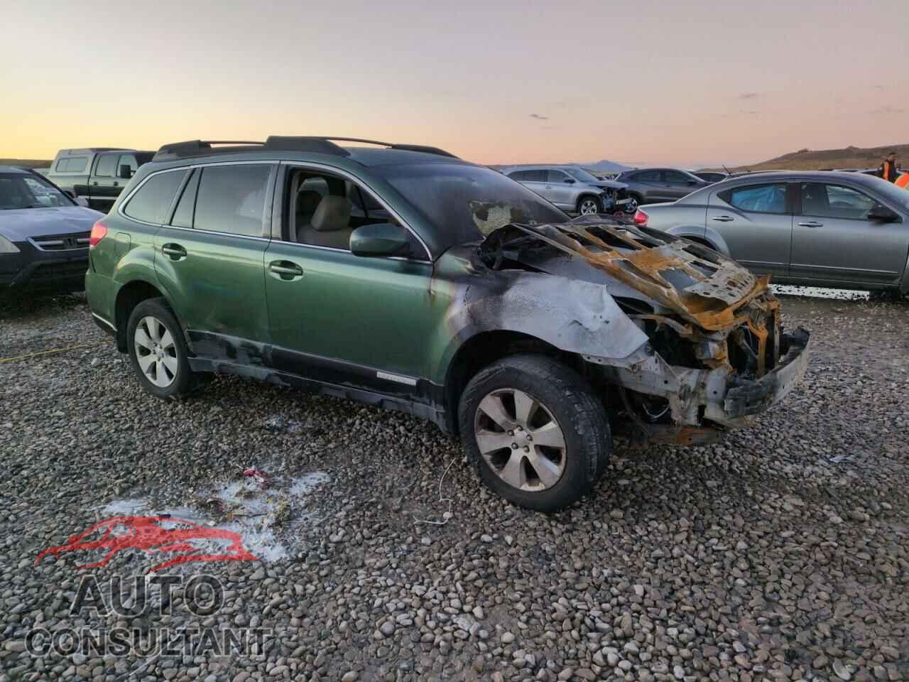 SUBARU OUTBACK 2012 - 4S4BRBCC4C3291536