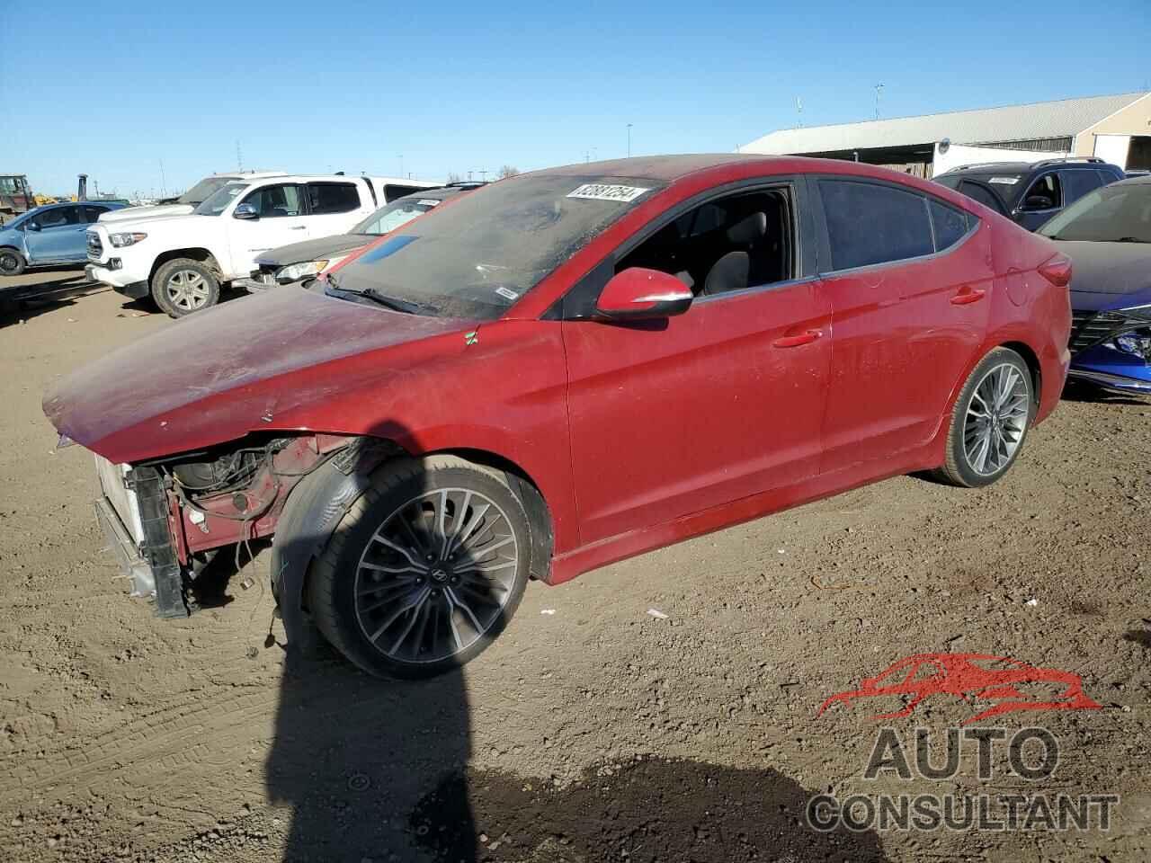 HYUNDAI ELANTRA 2017 - KMHD04LB9HU291989