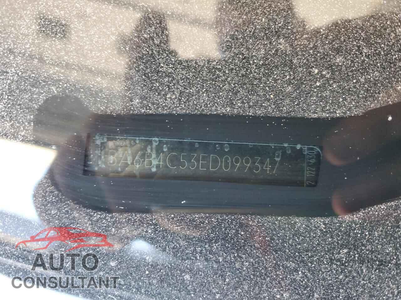 BMW 6 SERIES 2014 - WBA6B4C53ED099347
