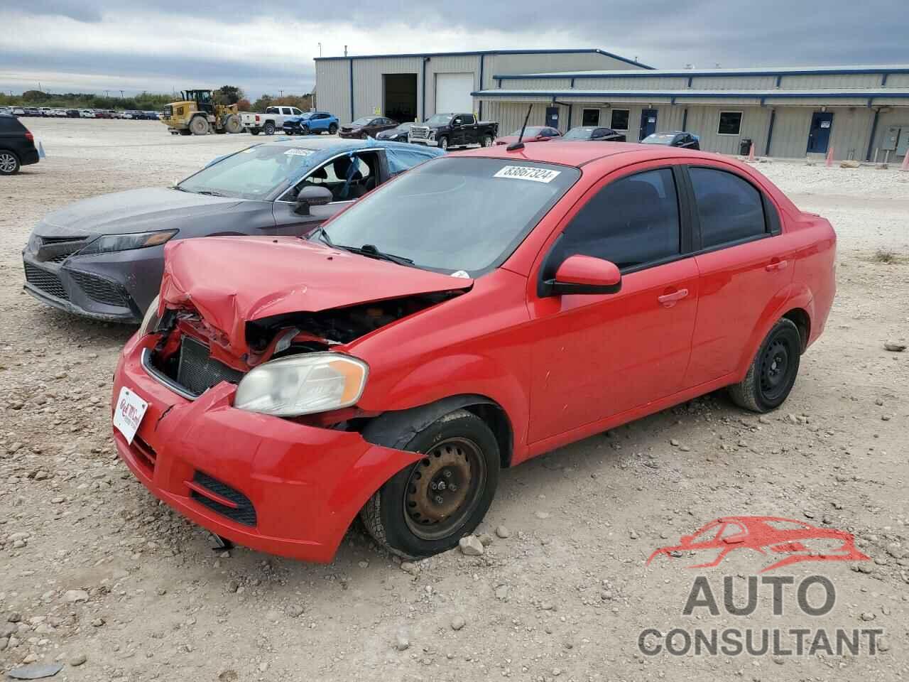 CHEVROLET AVEO 2010 - KL1TD5DE9AB115052