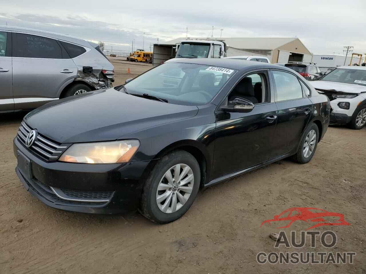 VOLKSWAGEN PASSAT 2012 - 1VWAP7A3XCC070428