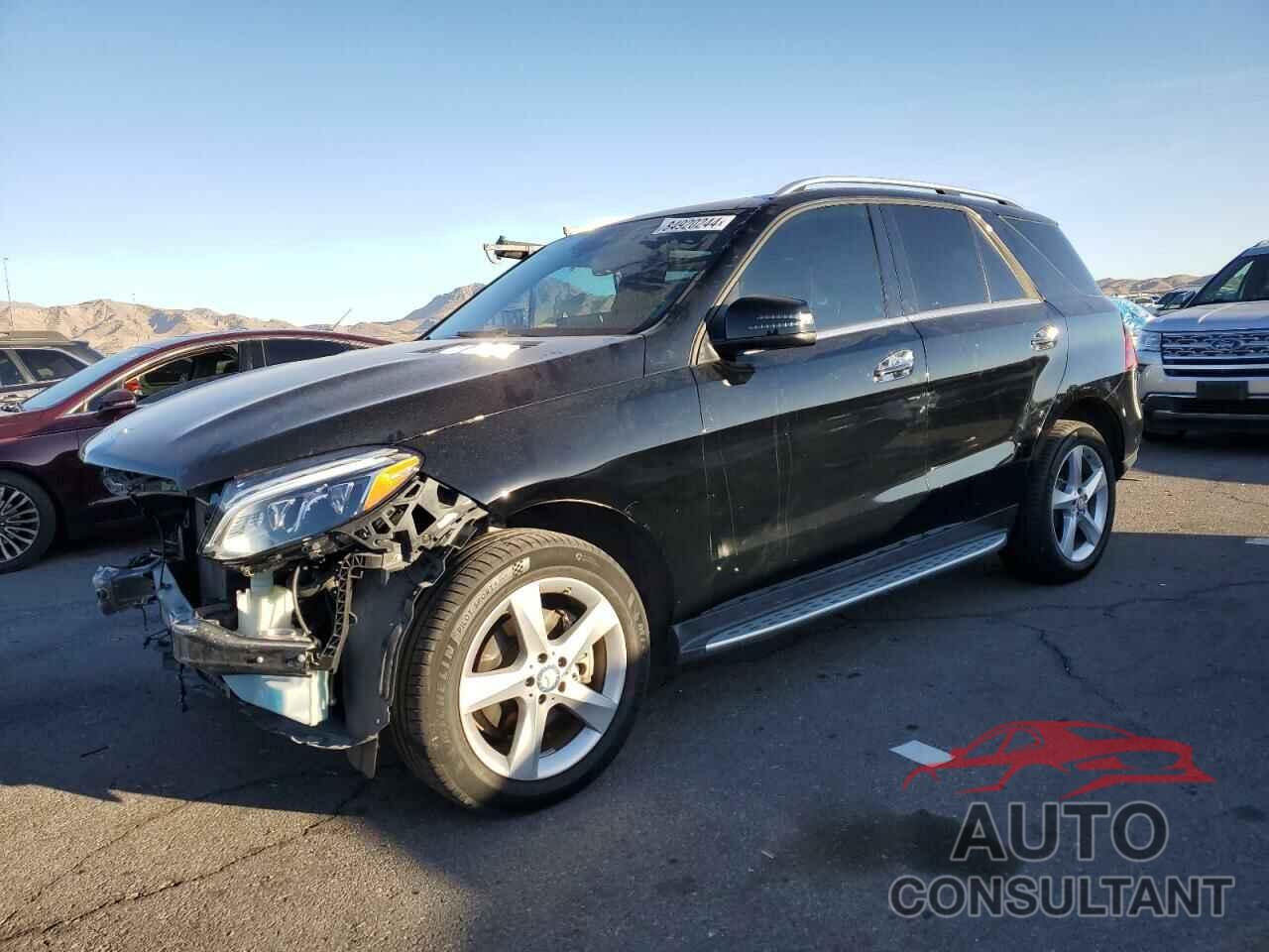 MERCEDES-BENZ GLE-CLASS 2017 - 4JGDA5JB4HA840215