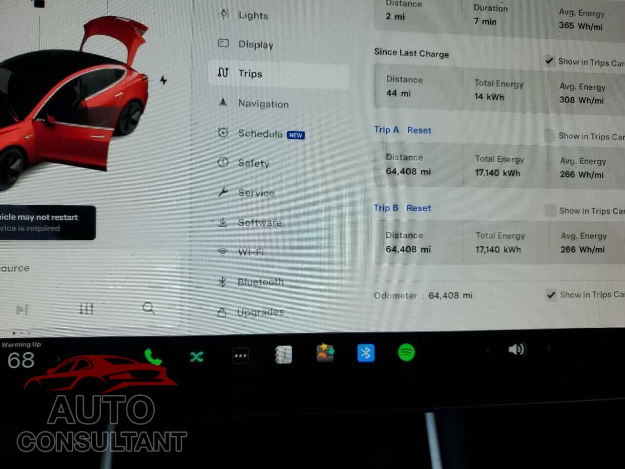 TESLA MODEL 3 2020 - 5YJ3E1EB2LF617095