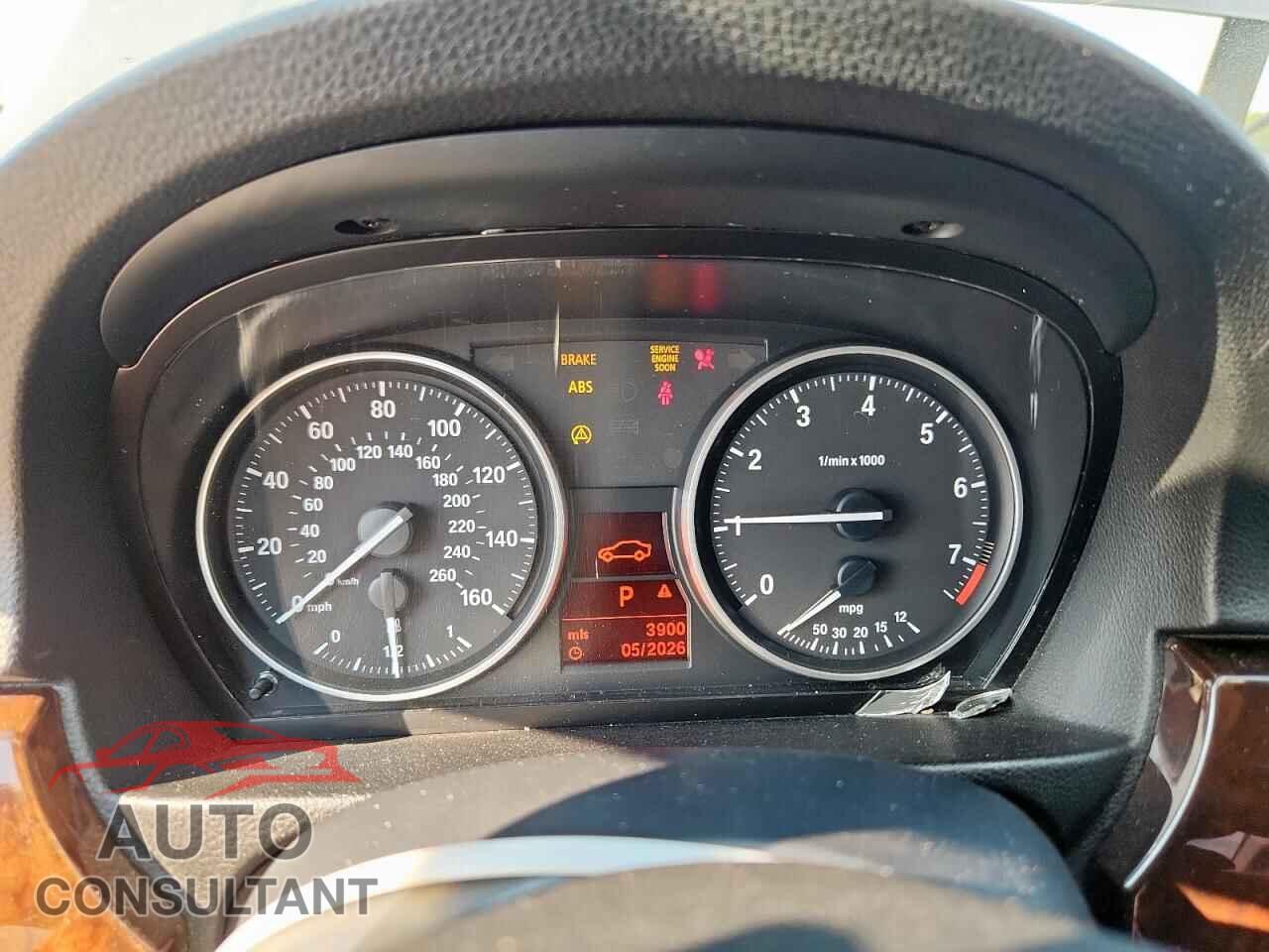 BMW 3 SERIES 2011 - WBAPH5G55BNM75376