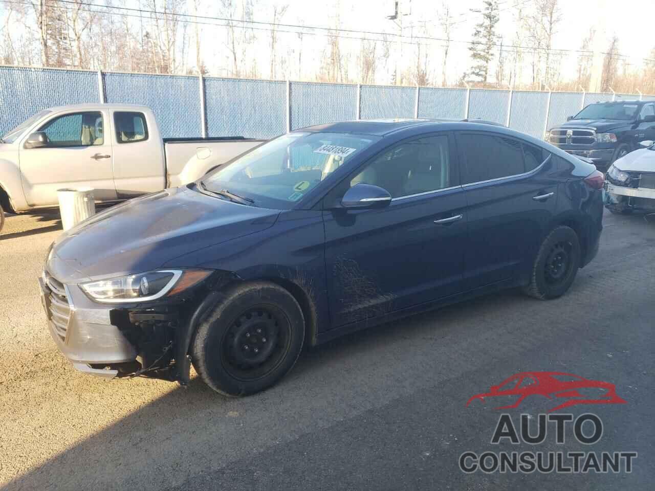 HYUNDAI ELANTRA 2018 - KMHD84LF2JU684671