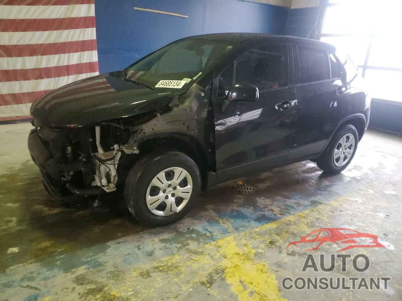 CHEVROLET TRAX 2017 - 3GNCJKSB6HL283398