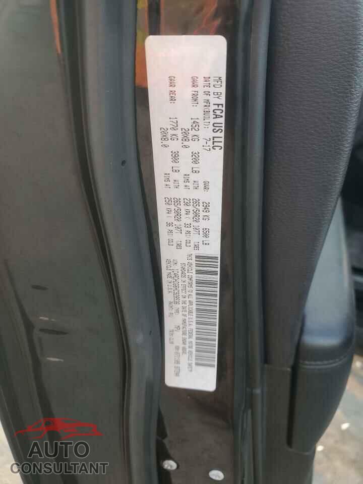 DODGE DURANGO 2017 - 1C4RDHDG6HC928536