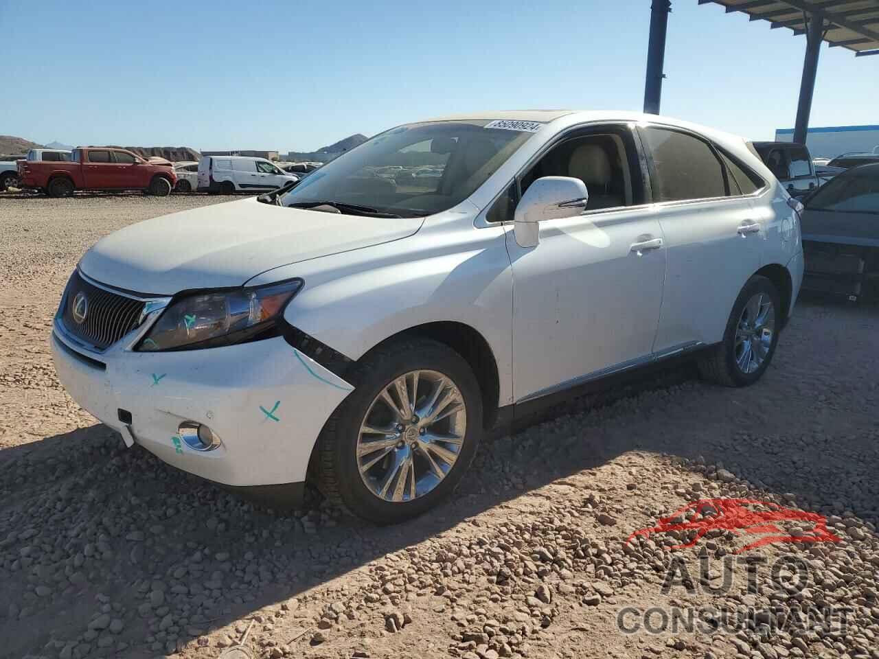 LEXUS RX450 2010 - JTJZB1BA6A2001475