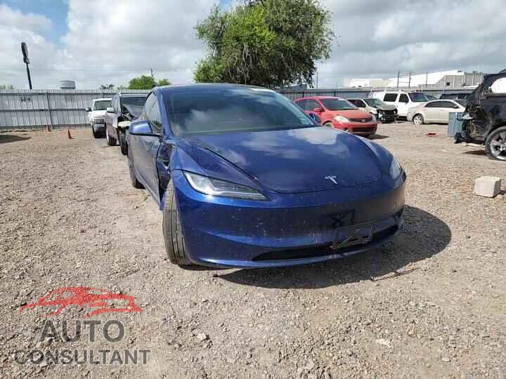 TESLA MODEL 3 2025 - 5YJ3E1EA2SF953514