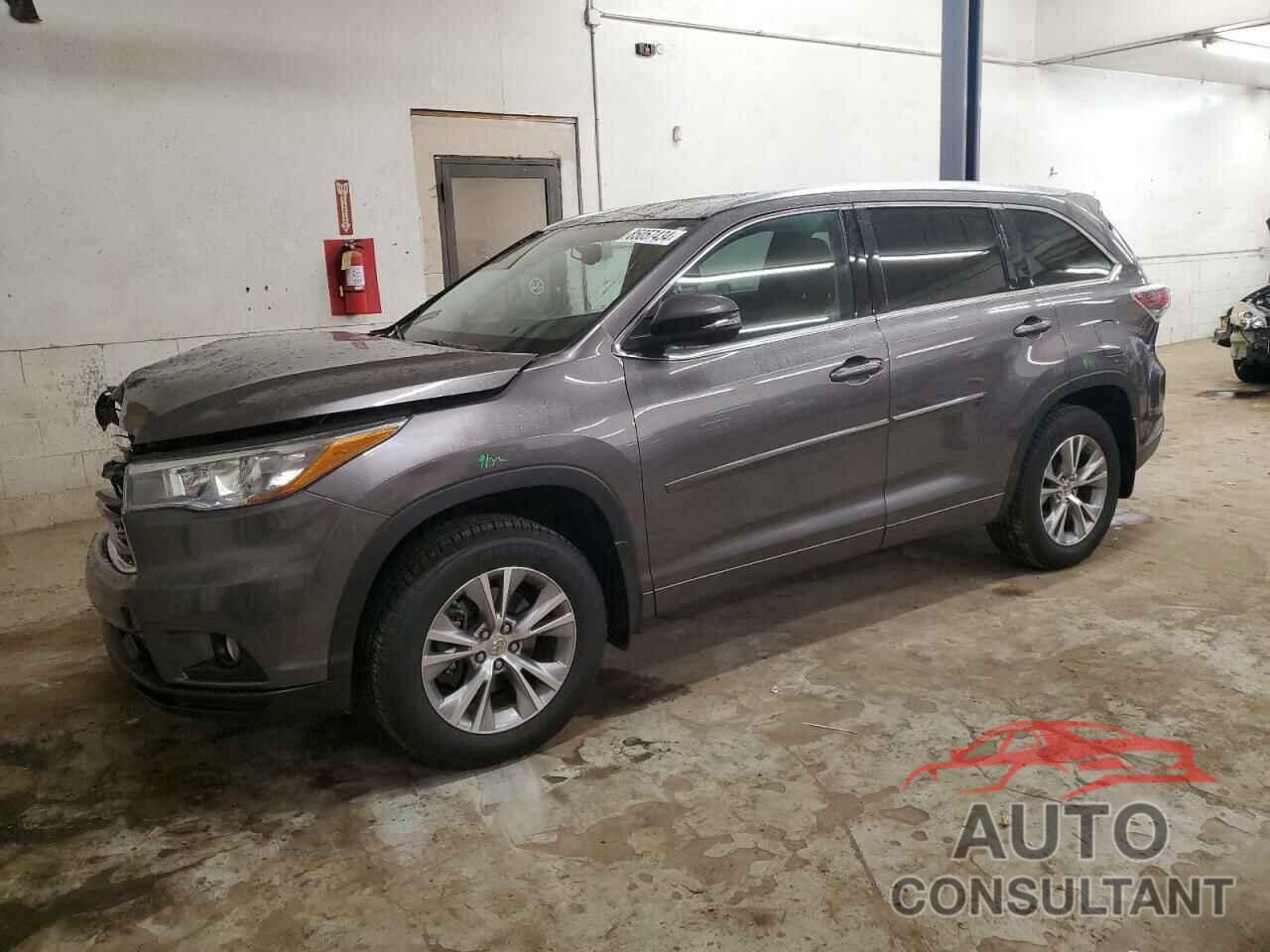 TOYOTA HIGHLANDER 2015 - 5TDJKRFH0FS223175