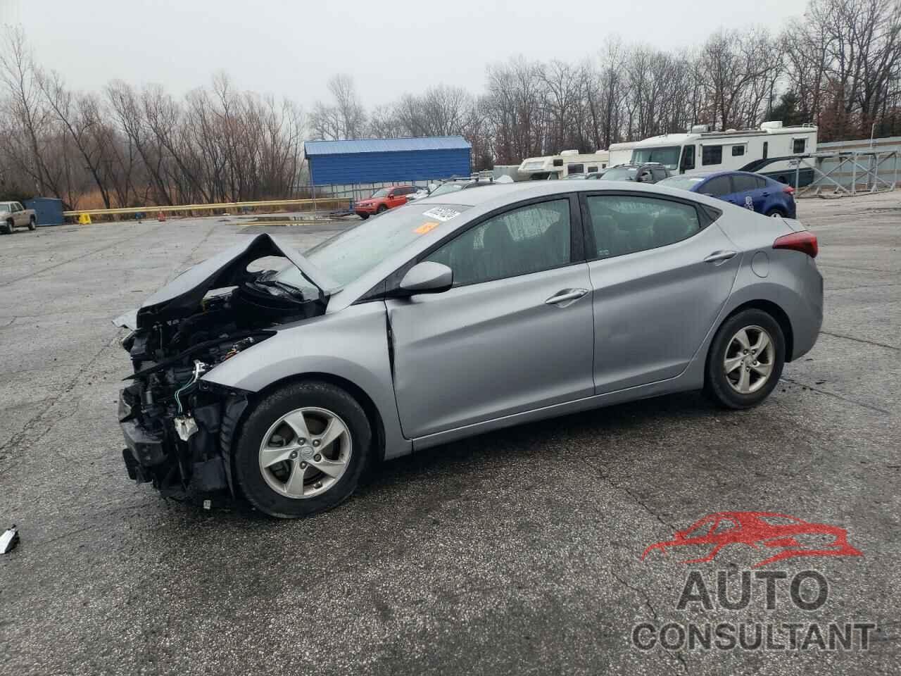 HYUNDAI ELANTRA 2014 - KMHDH4AE9EU210040