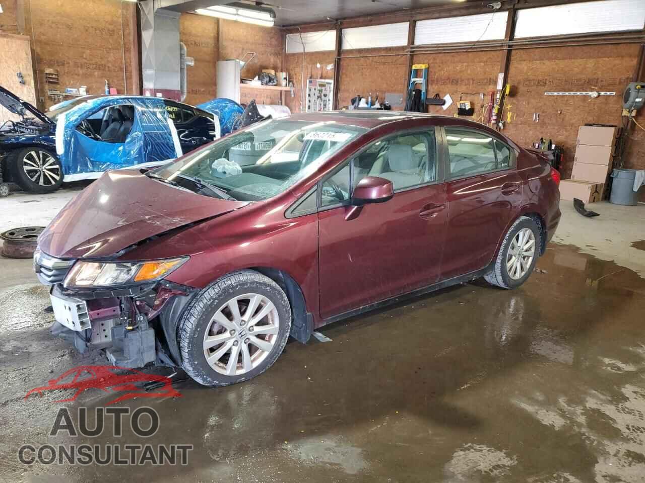 HONDA CIVIC 2012 - 19XFB2F89CE317509