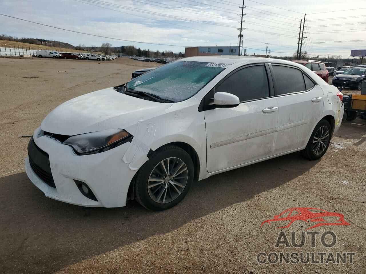 TOYOTA COROLLA 2016 - 2T1BURHE3GC745665