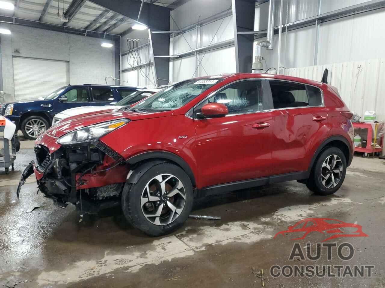 KIA SPORTAGE 2022 - KNDPMCAC7N7014604