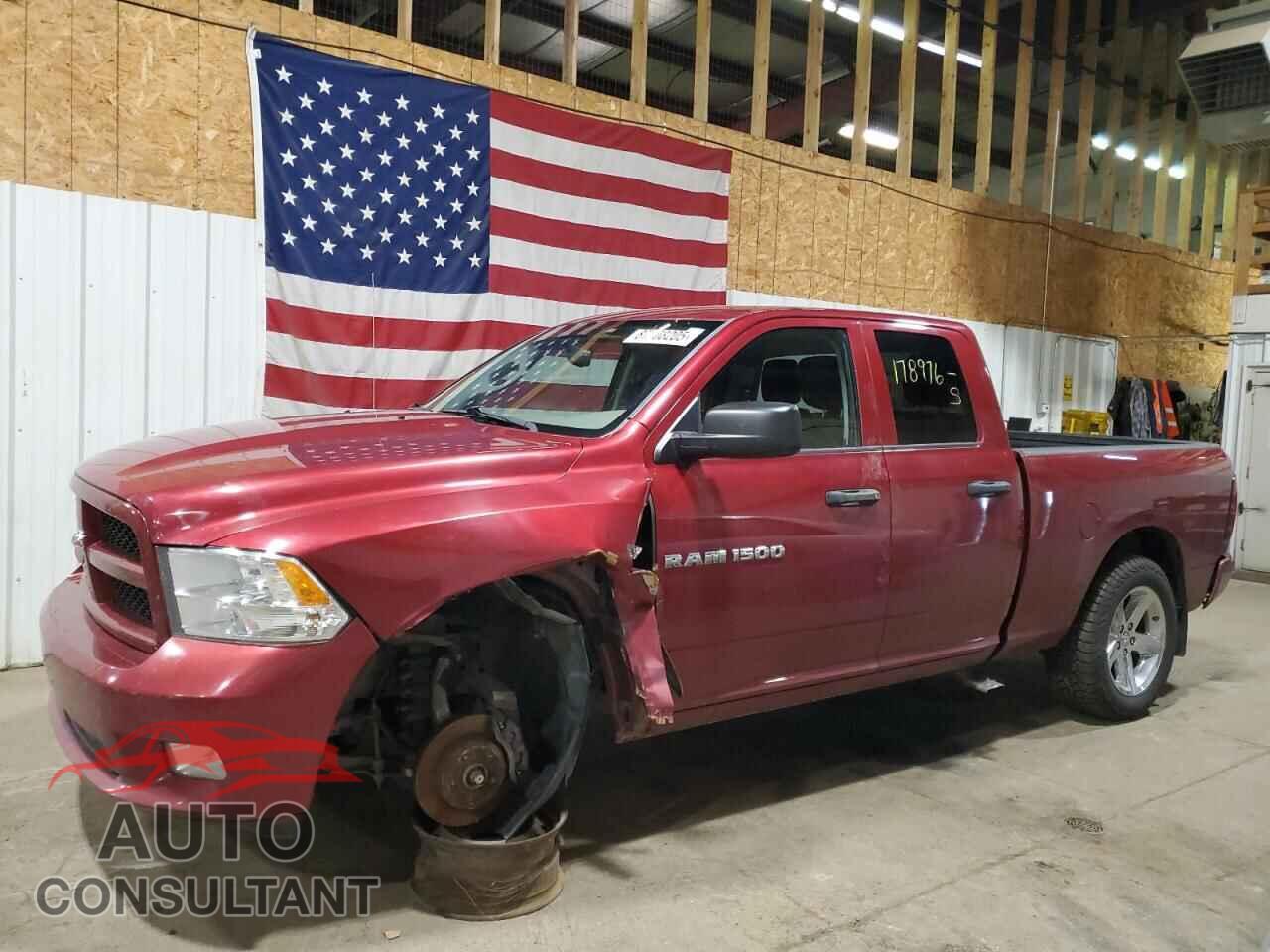 DODGE RAM 1500 2012 - 1C6RD7FT5CS345028