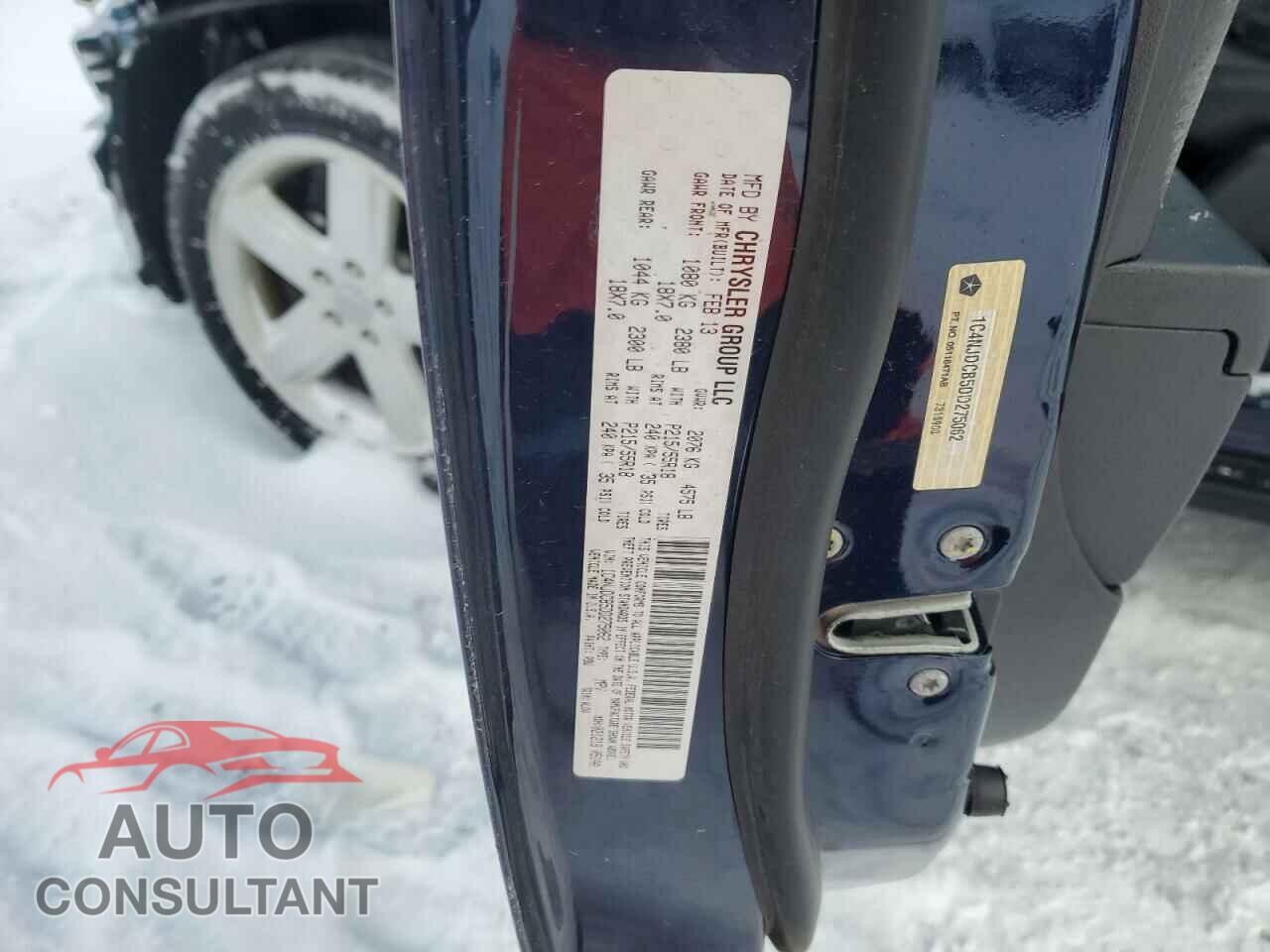 JEEP COMPASS 2013 - 1C4NJDCB5DD275062
