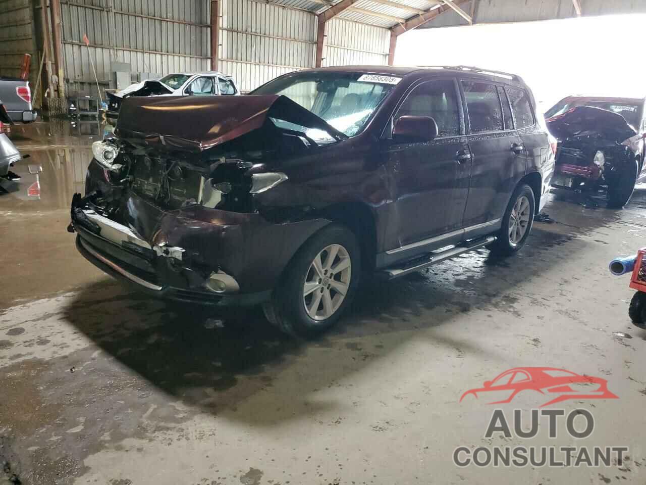 TOYOTA HIGHLANDER 2012 - 5TDZK3EH3CS088867