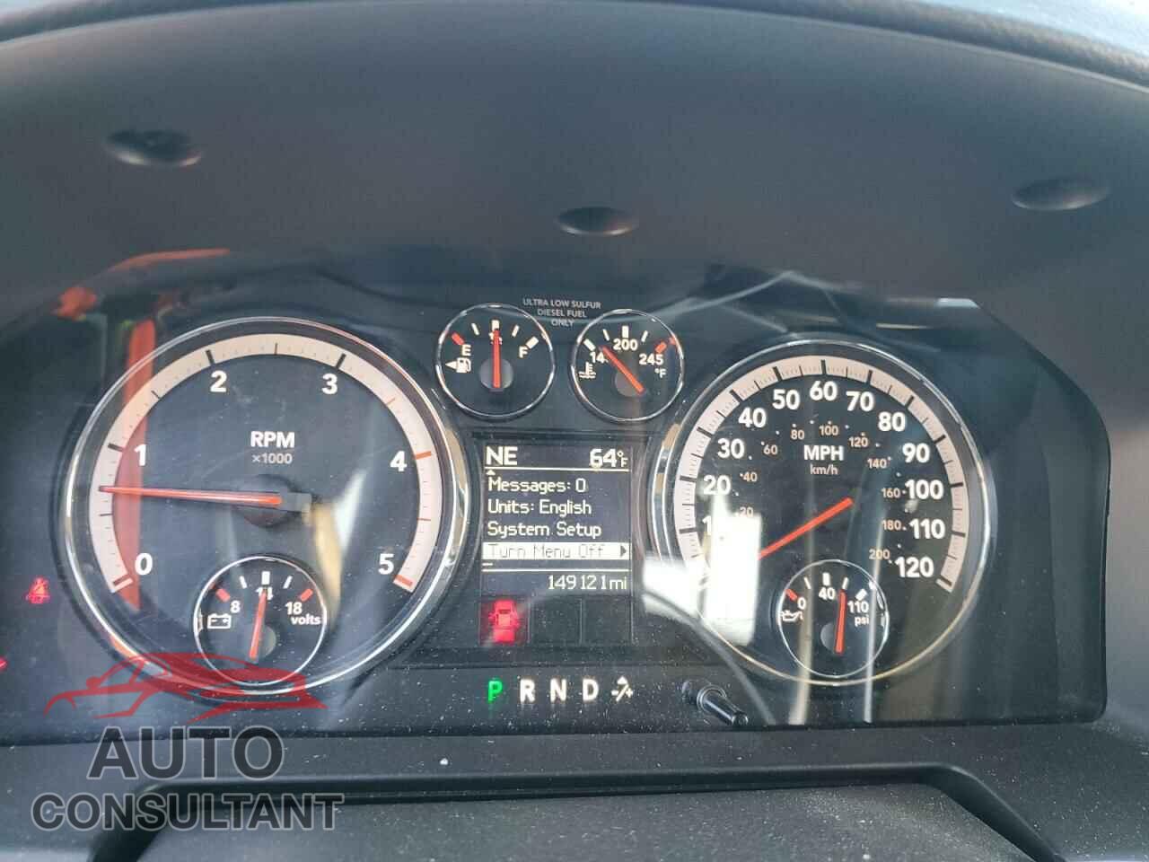 DODGE RAM 3500 2012 - 3C63DRML7CG310793