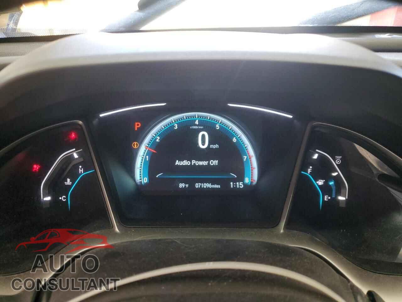HONDA CIVIC 2017 - 19XFC2F76HE213510