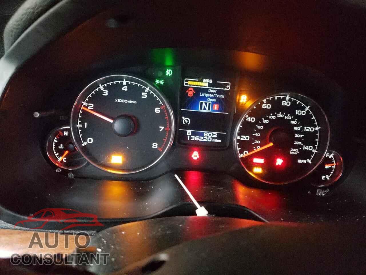SUBARU OUTBACK 2014 - 4S4BRBLC2E3213405