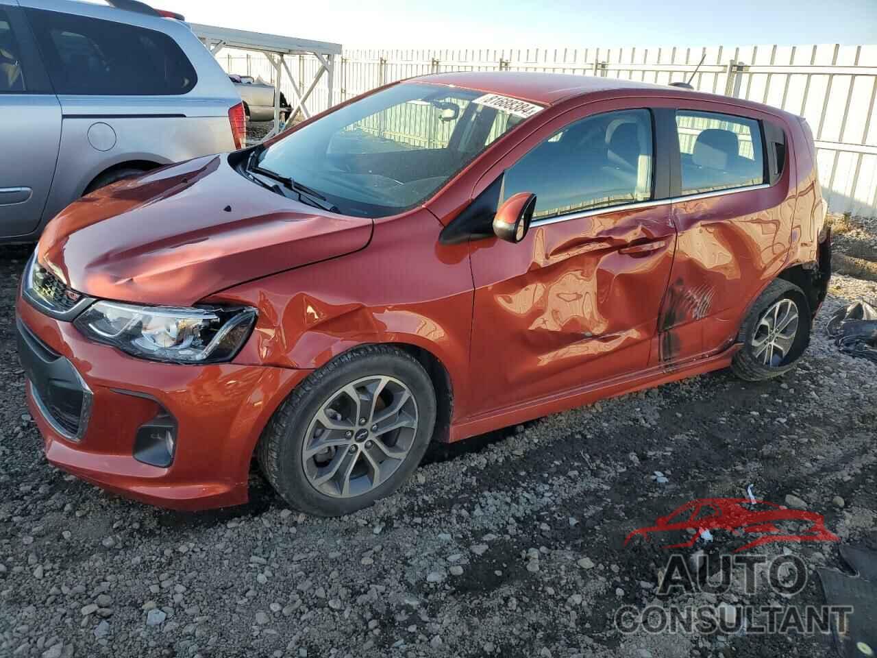 CHEVROLET SONIC 2020 - 1G1JD6SB3L4110623