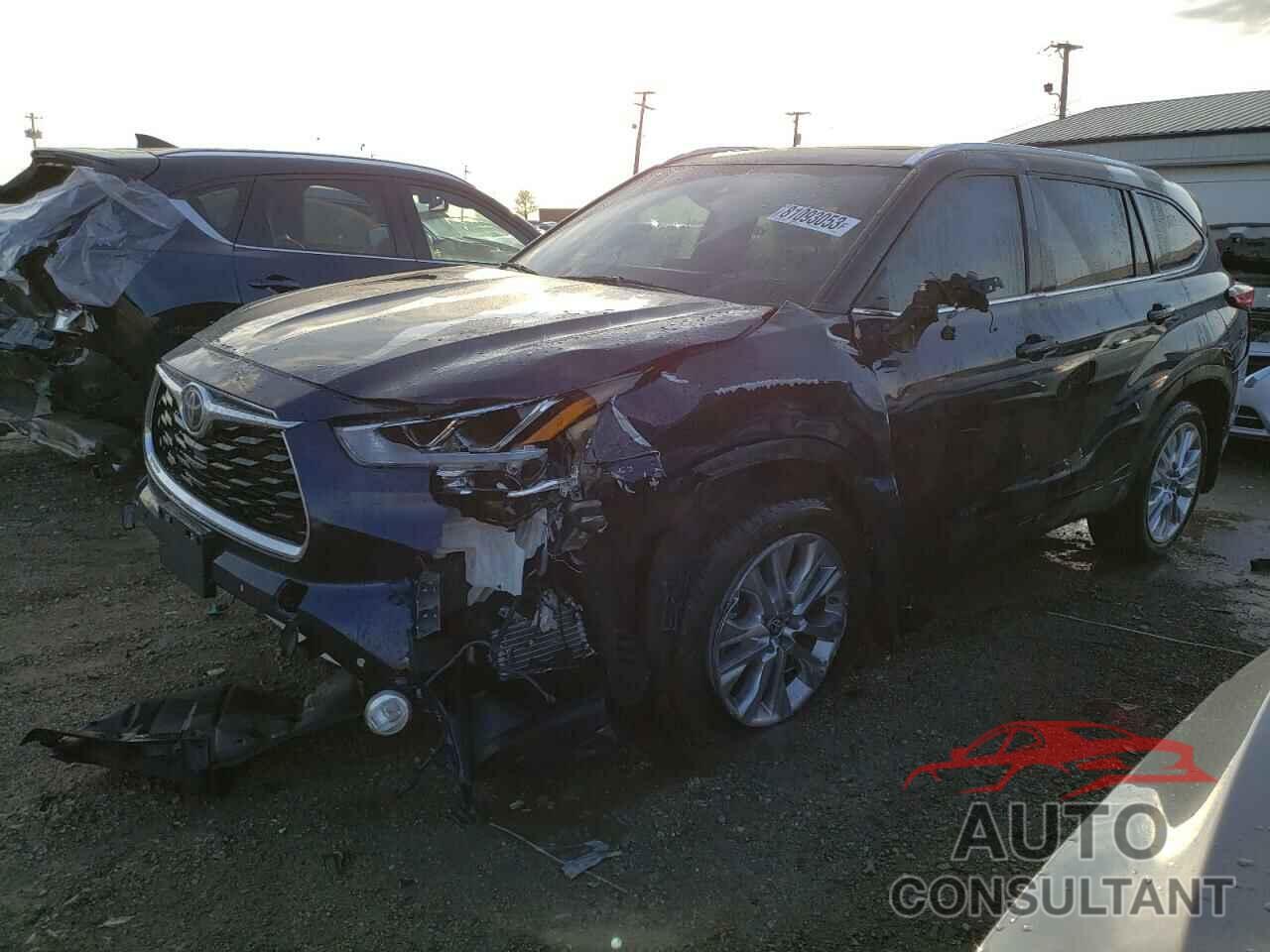 TOYOTA HIGHLANDER 2021 - 5TDDZRBH9MS102513