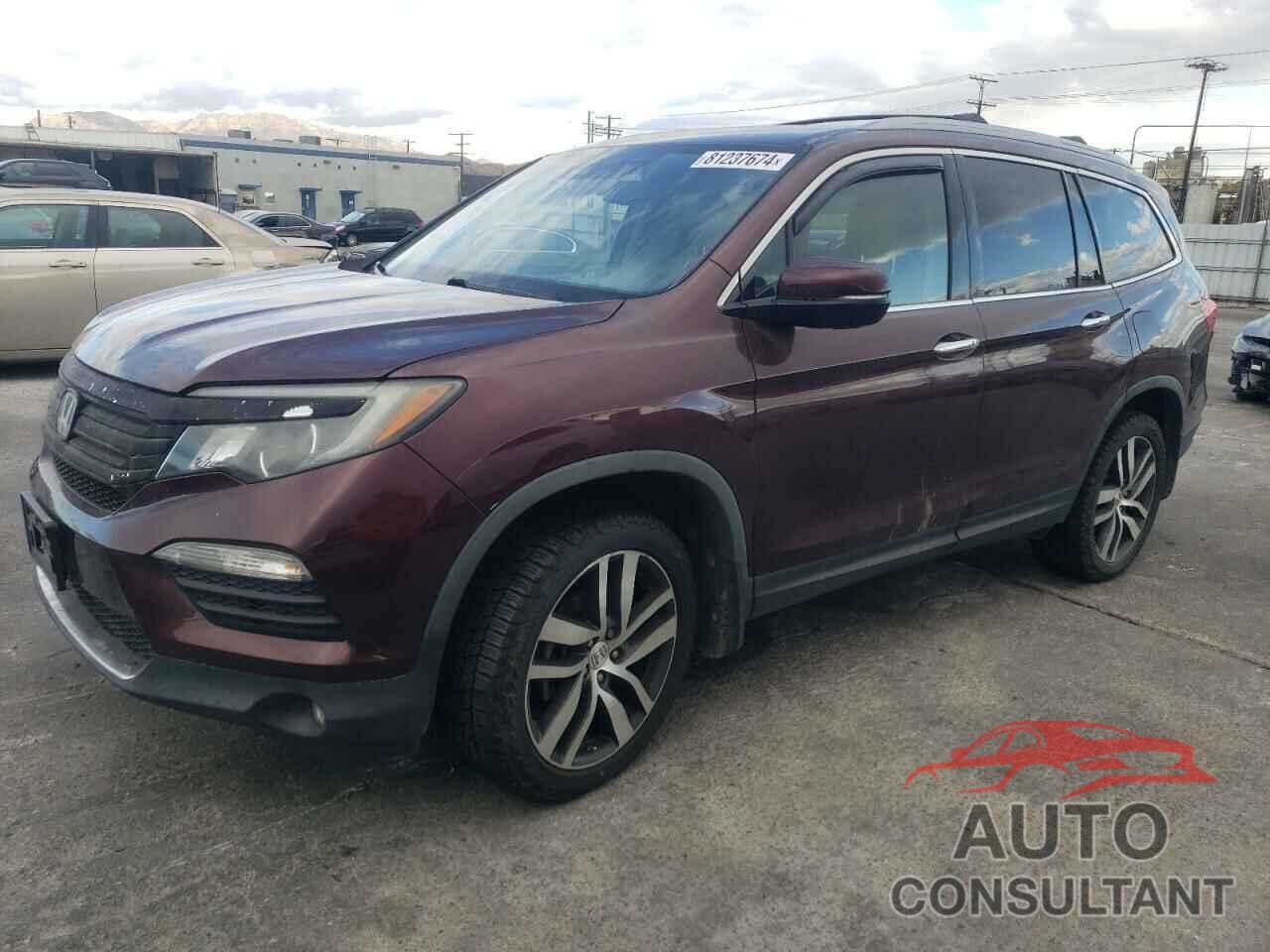 HONDA PILOT 2016 - 5FNYF6H07GB107115