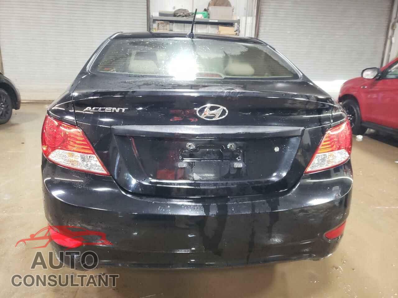 HYUNDAI ACCENT 2012 - KMHCU4AE6CU078505