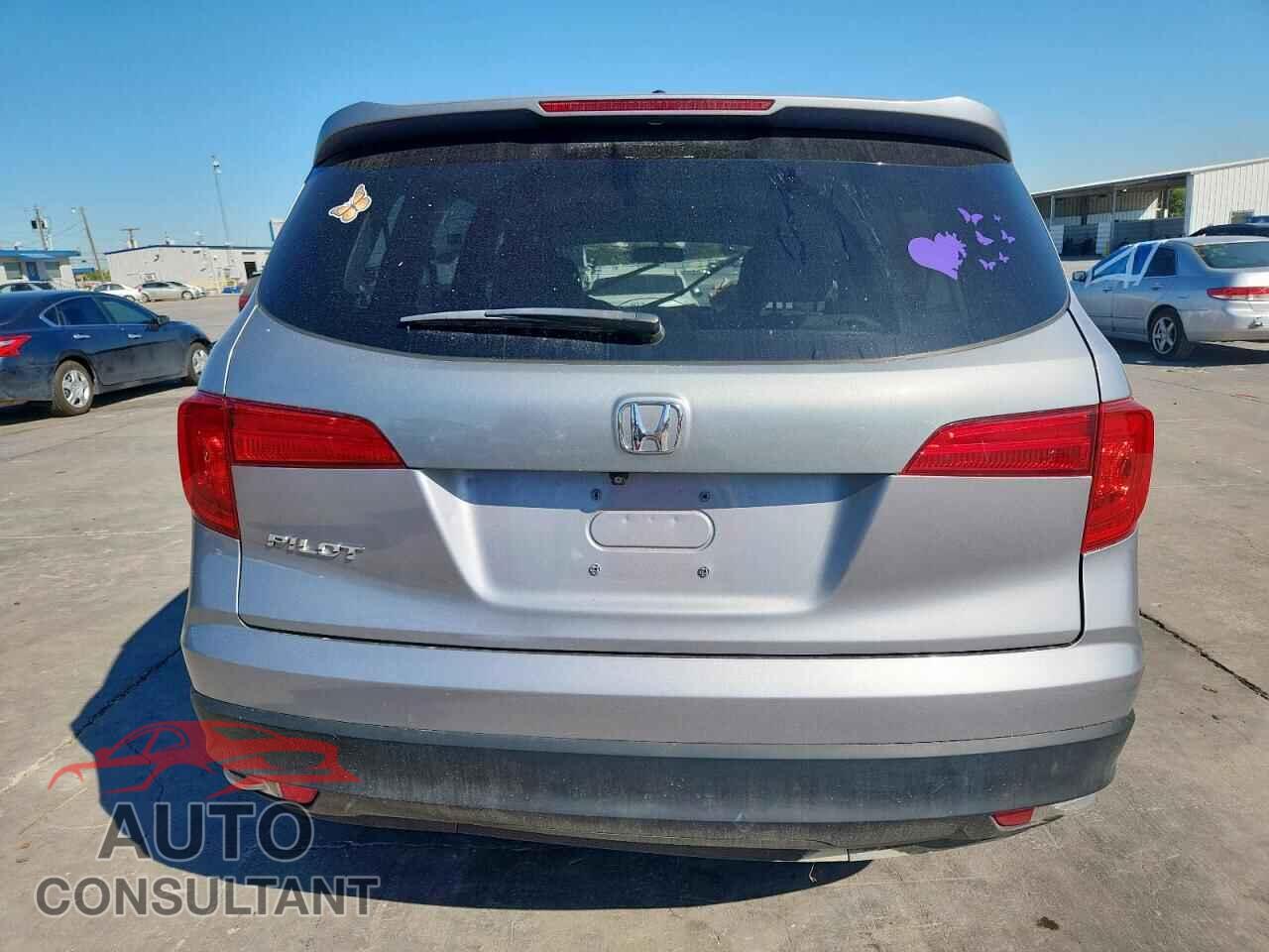 HONDA PILOT 2017 - 5FNYF5H51HB000164