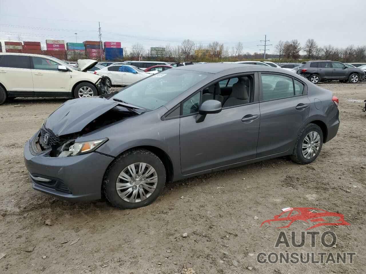 HONDA CIVIC 2013 - 19XFB2F57DE268365