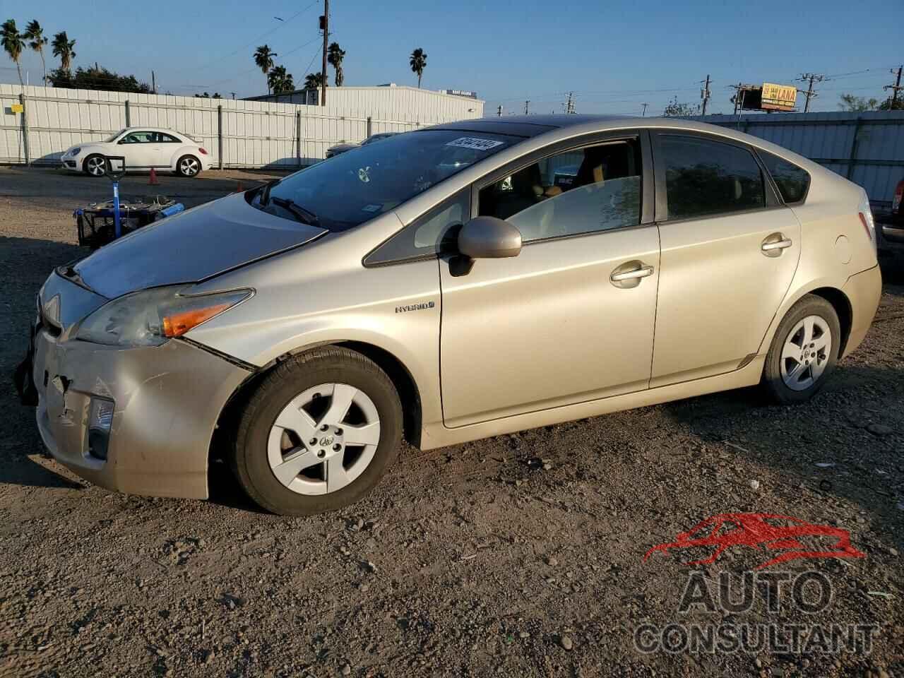 TOYOTA PRIUS 2010 - JTDKN3DU7A0076485