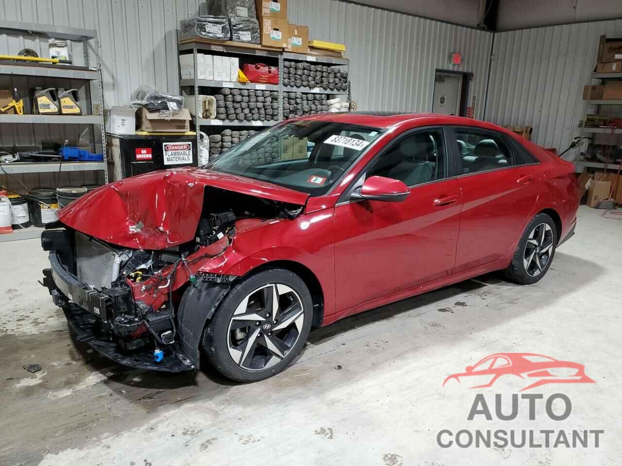 HYUNDAI ELANTRA 2021 - KMHLP4AGXMU090571