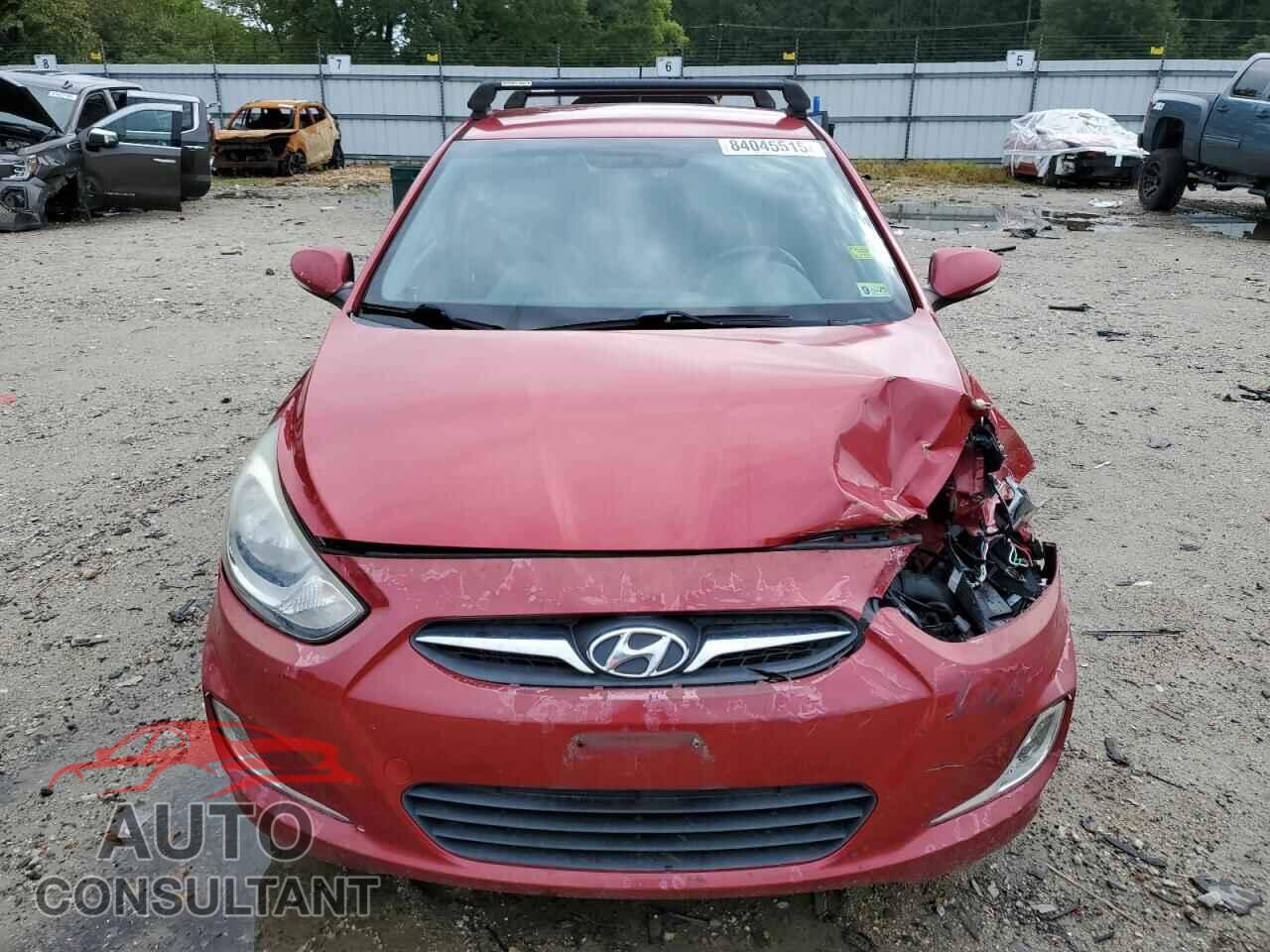 HYUNDAI ACCENT 2013 - KMHCU5AE9DU108166