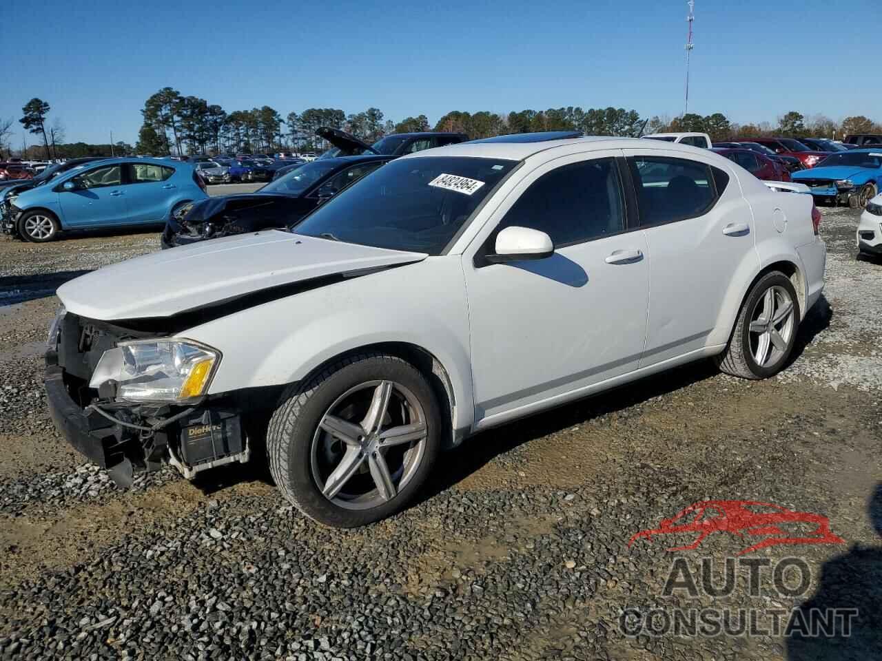 DODGE AVENGER 2011 - 1B3BD1FG6BN549104