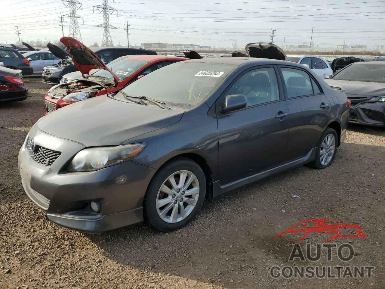 TOYOTA COROLLA 2009 - 1NXBU40E79Z046927