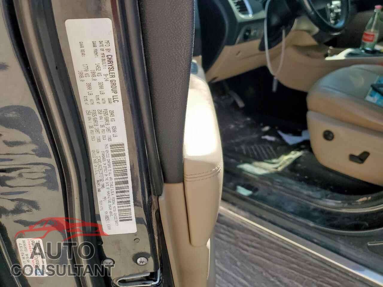 DODGE DURANGO 2014 - 1C4RDJAG3EC972792