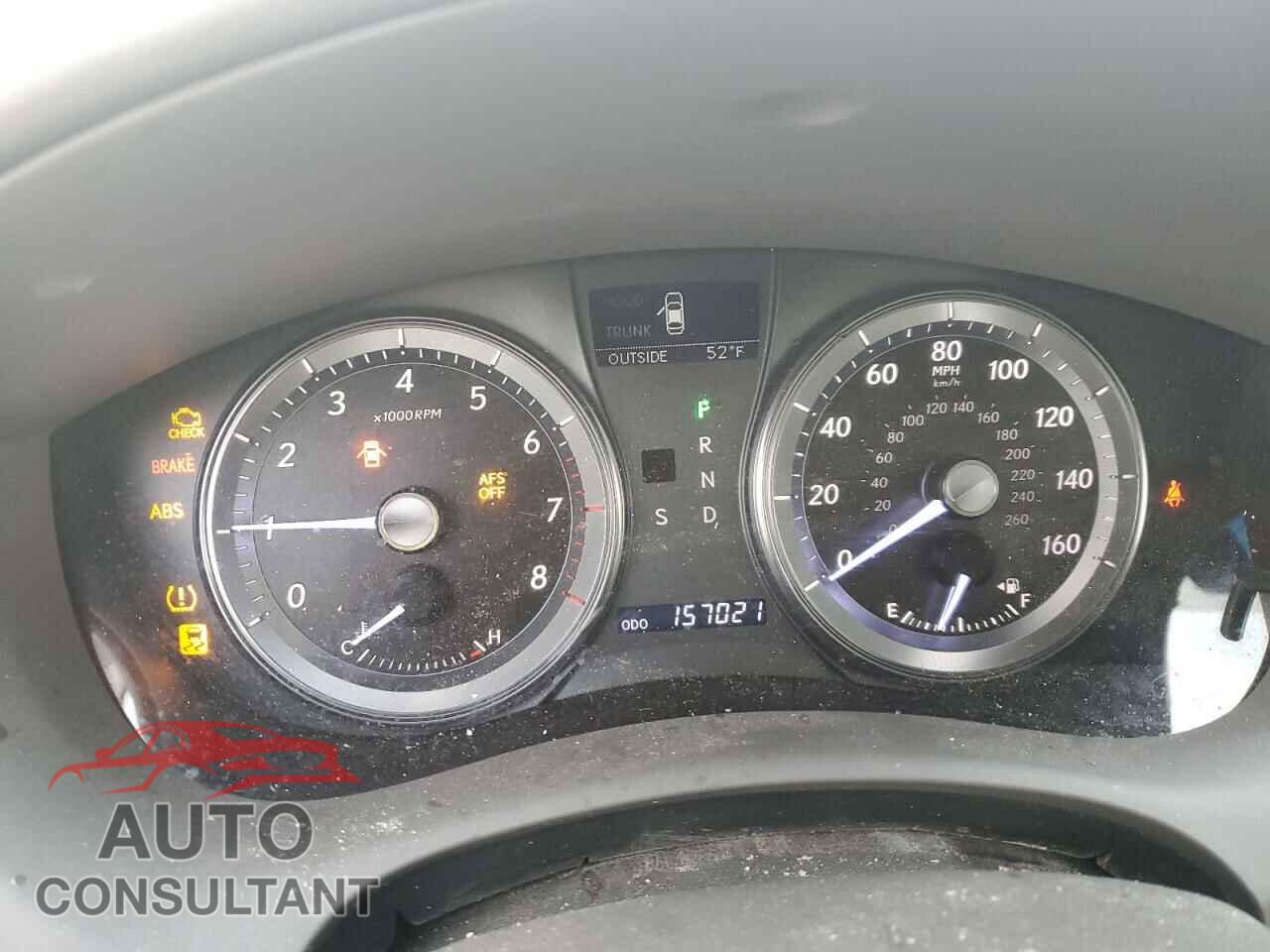 LEXUS ES350 2012 - JTHBK1EG0C2506692