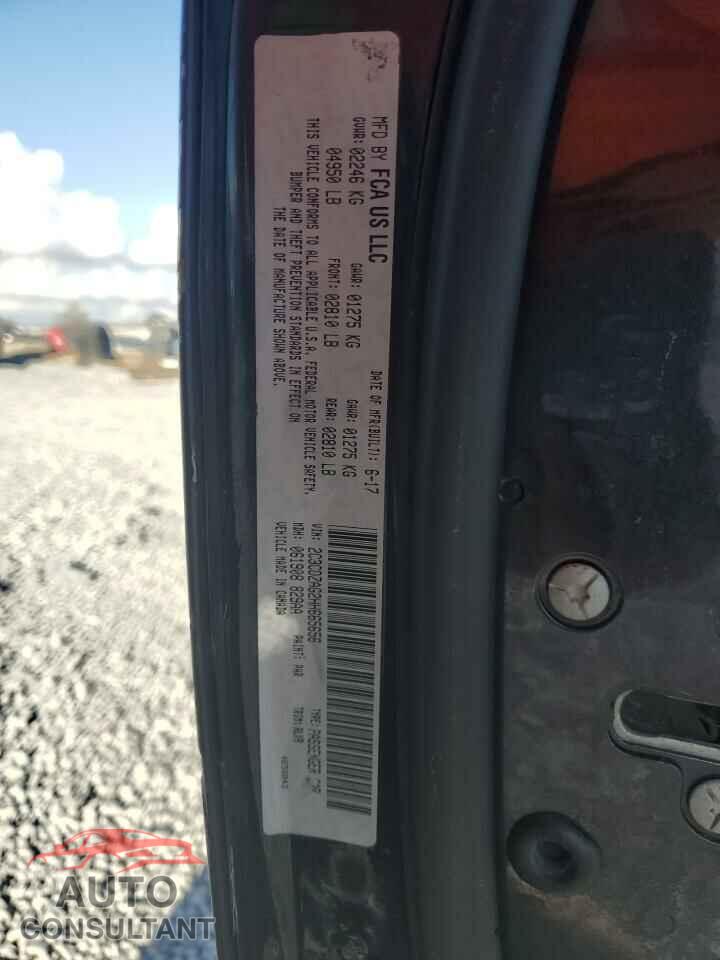 DODGE CHALLENGER 2017 - 2C3CDZAG2HH665656