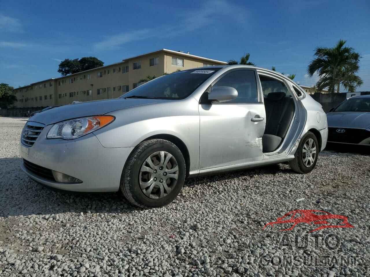 HYUNDAI ELANTRA 2010 - KMHDU4AD2AU948646
