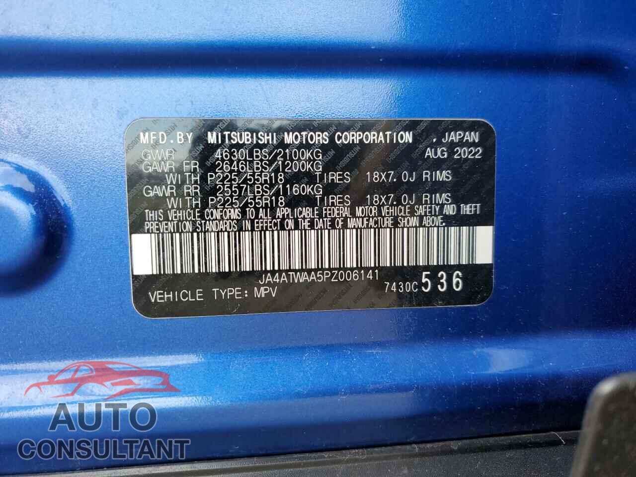 MITSUBISHI ECLIPSE 2023 - JA4ATWAA5PZ006141