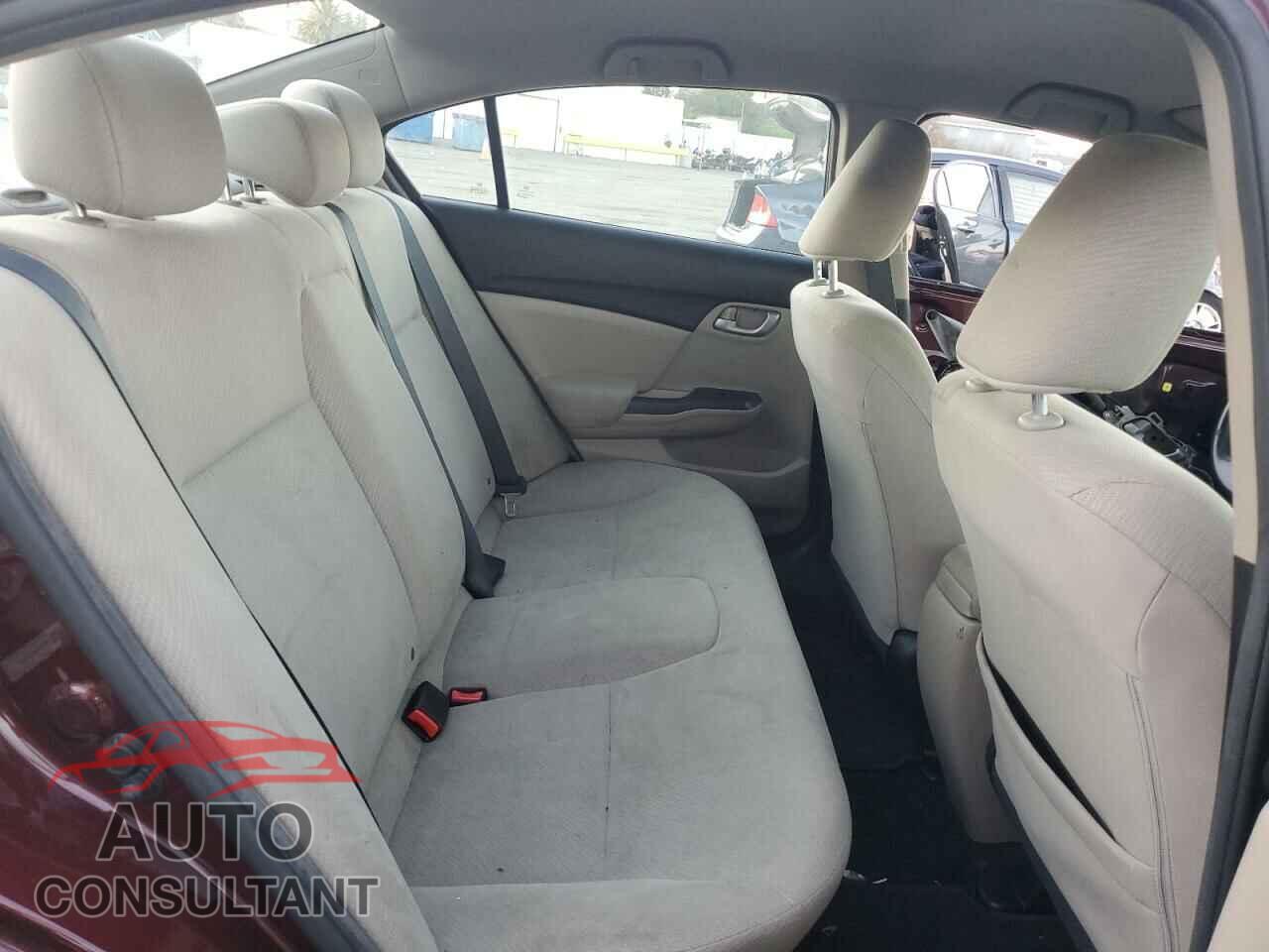 HONDA CIVIC 2013 - 19XFB2F59DE277634