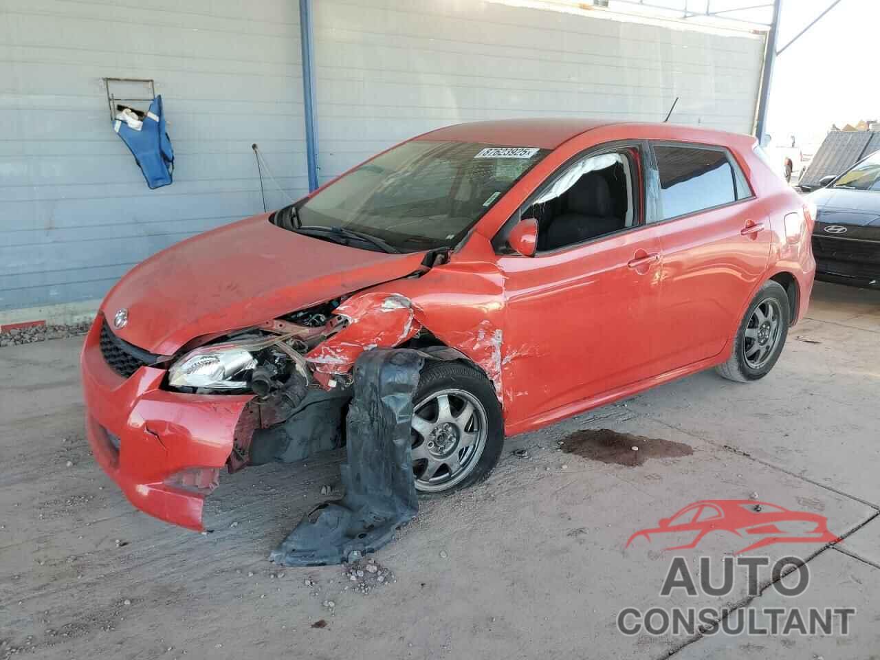 TOYOTA COROLLA 2009 - 2T1KU40E89C186230