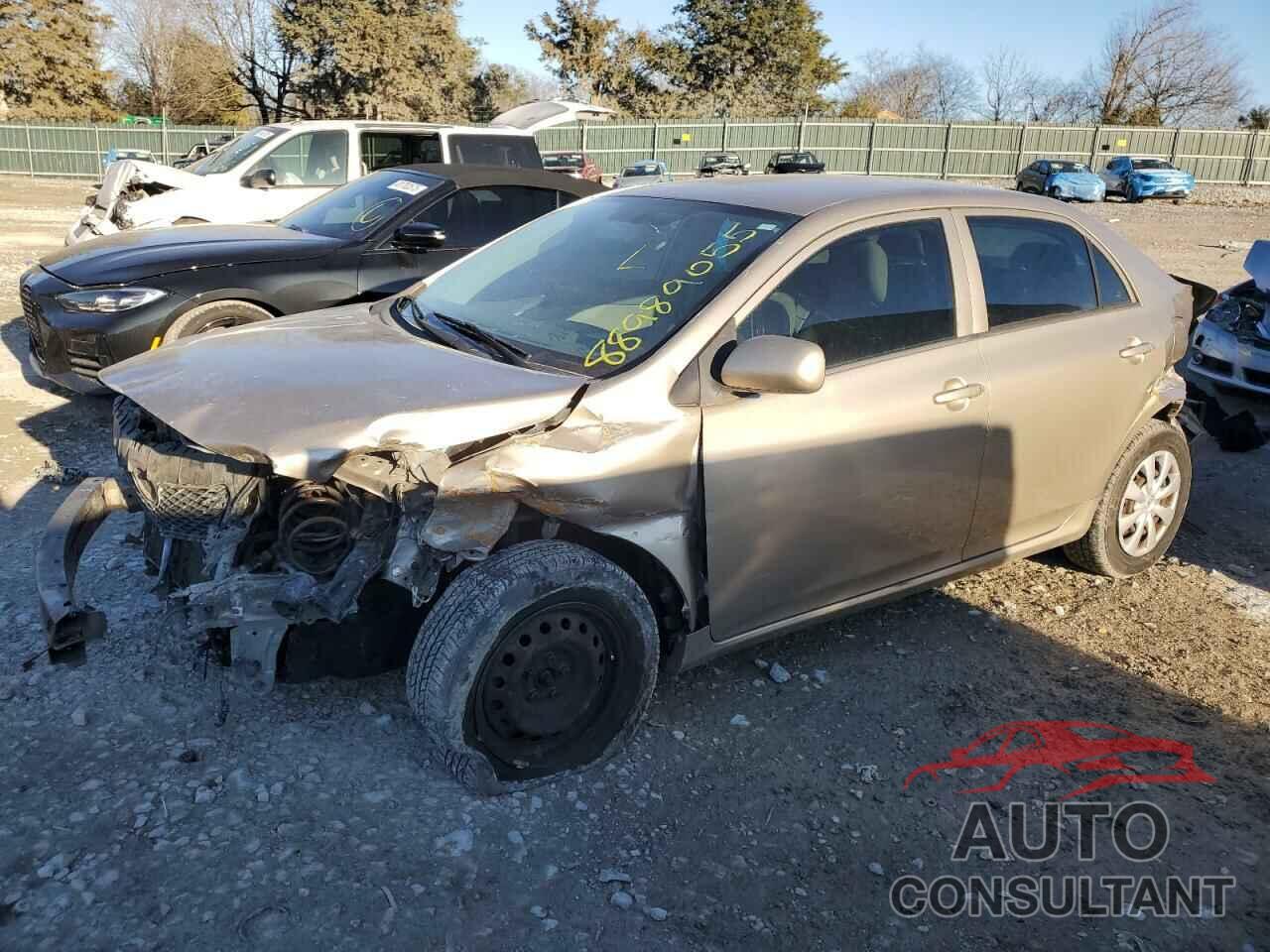 TOYOTA COROLLA 2009 - 1NXBU40E59Z060602