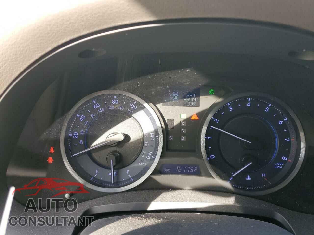 LEXUS IS 2012 - JTHBF5C29C5183115